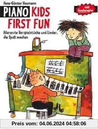 Piano Kids First Fun: Allererste Vorspielstücke und Lieder, die Spaß machen. Klavier.
